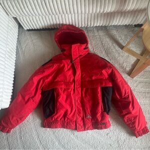 Vintage Mountain Goat Skiwear White Stag Men’s Down Filled Jacket